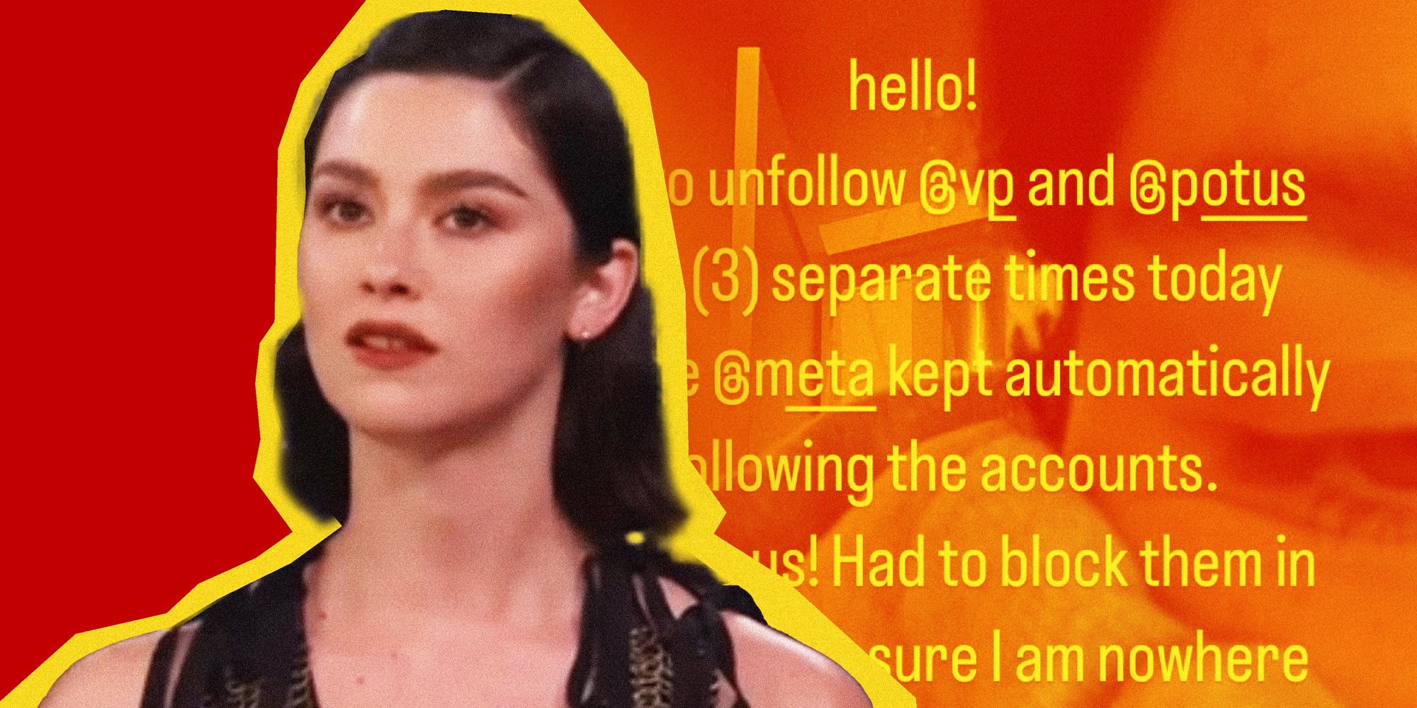 photo collage of Gracie Abrams in front of a screenshot from her Instagram story.