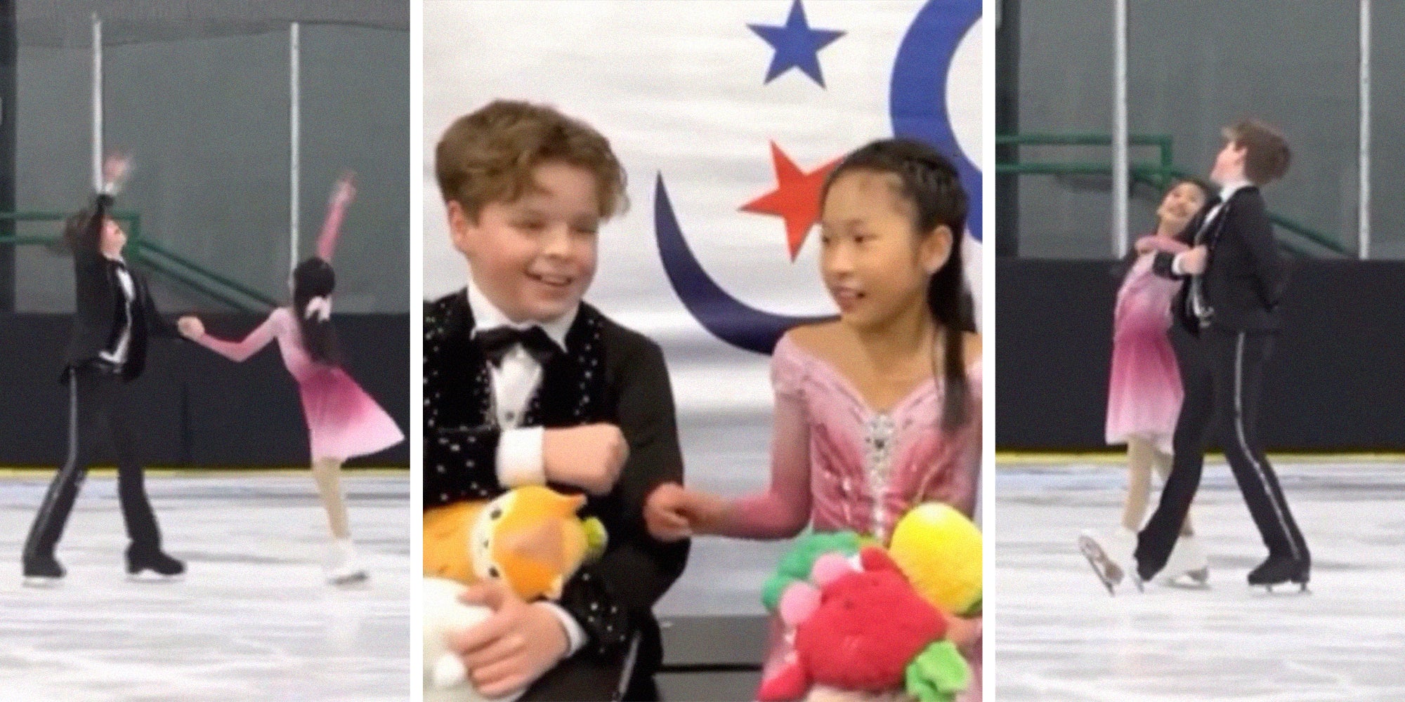 ice partners Angela Yang and Sean Kay