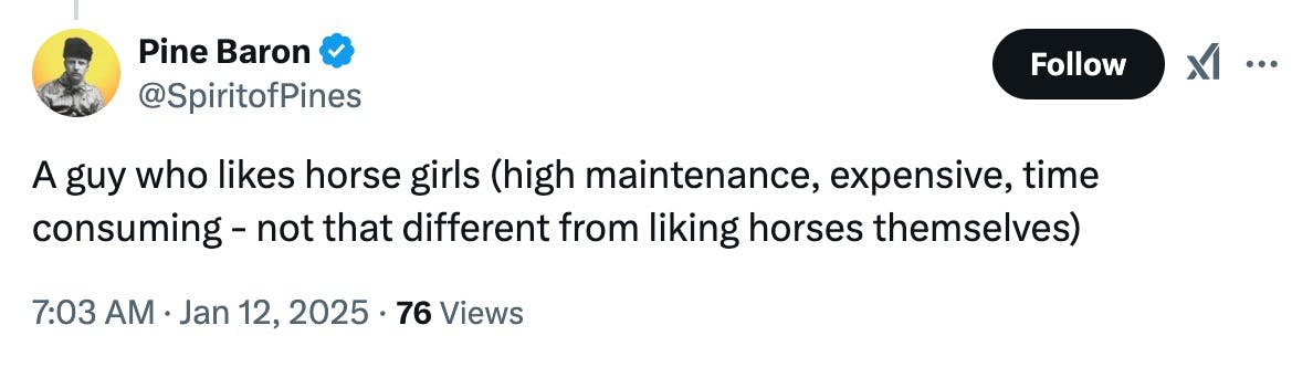 horse girls of men