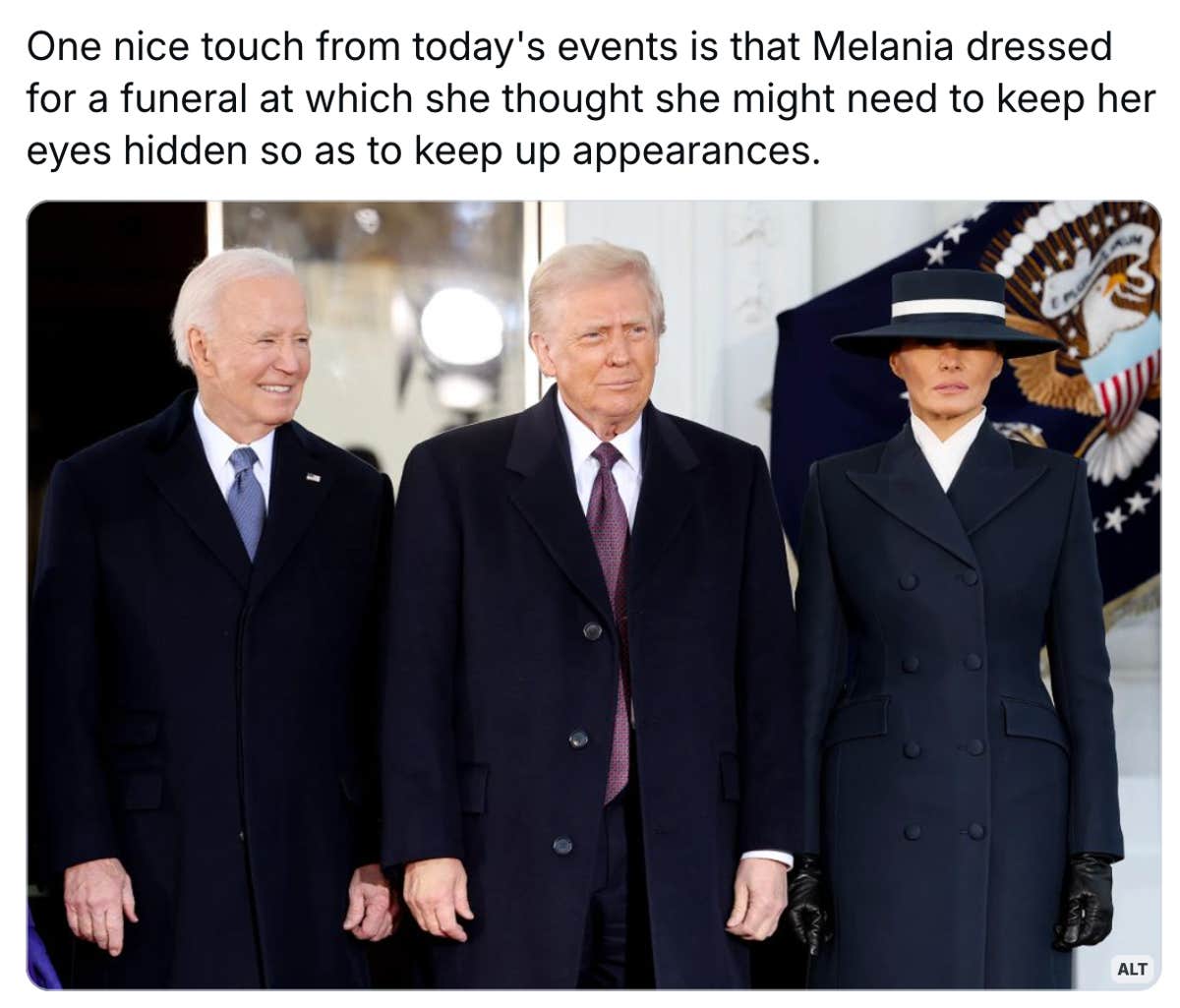28 Of The Funniest Melania Hat Memes From Trump's Inauguration