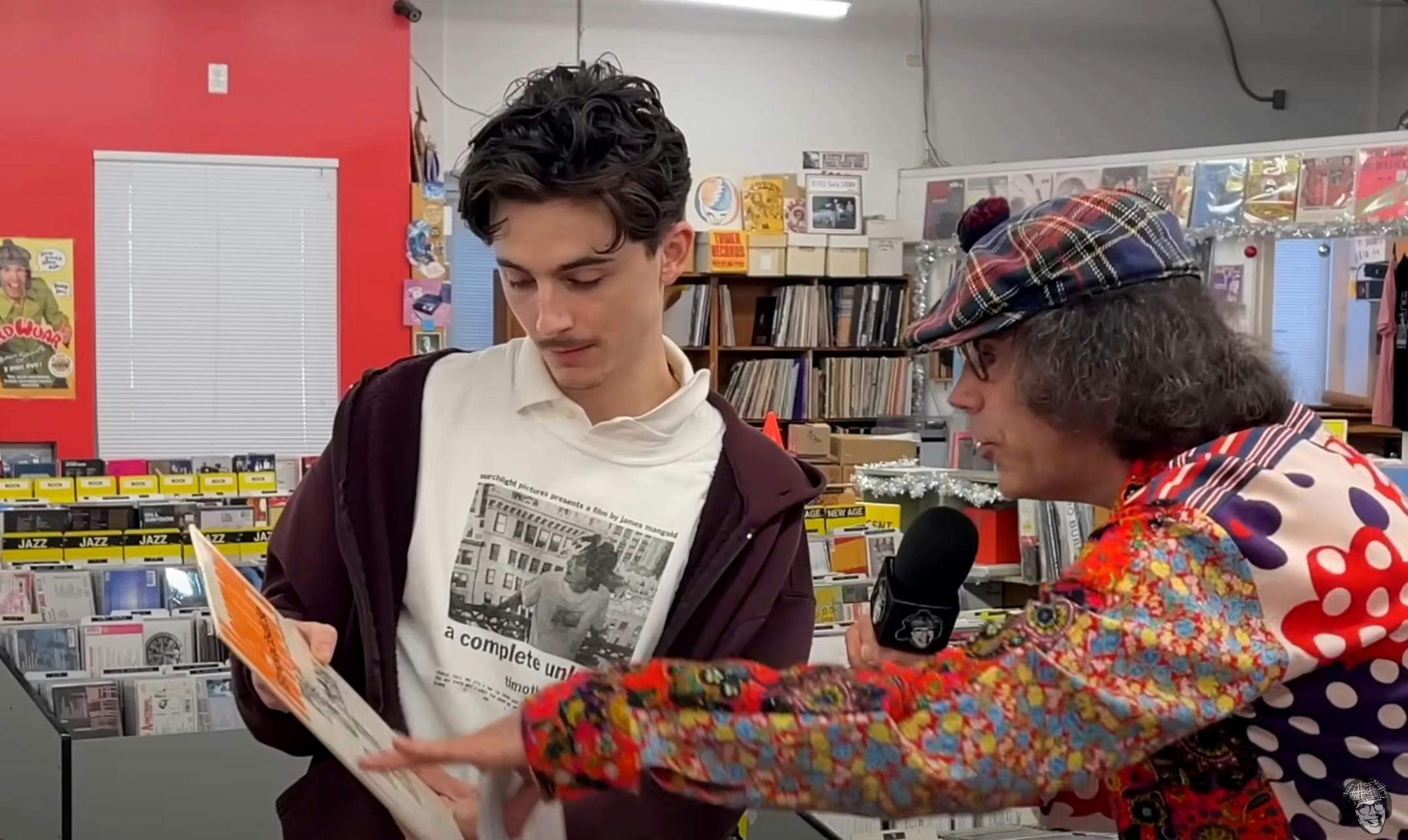 Timothee Chalamet on Nardwuar