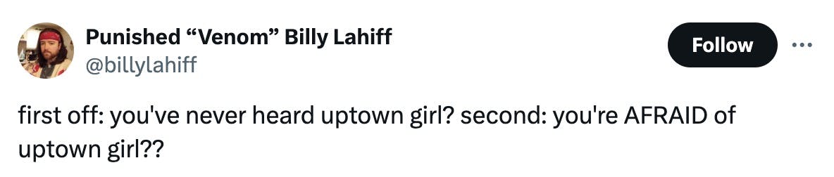 uptown girl