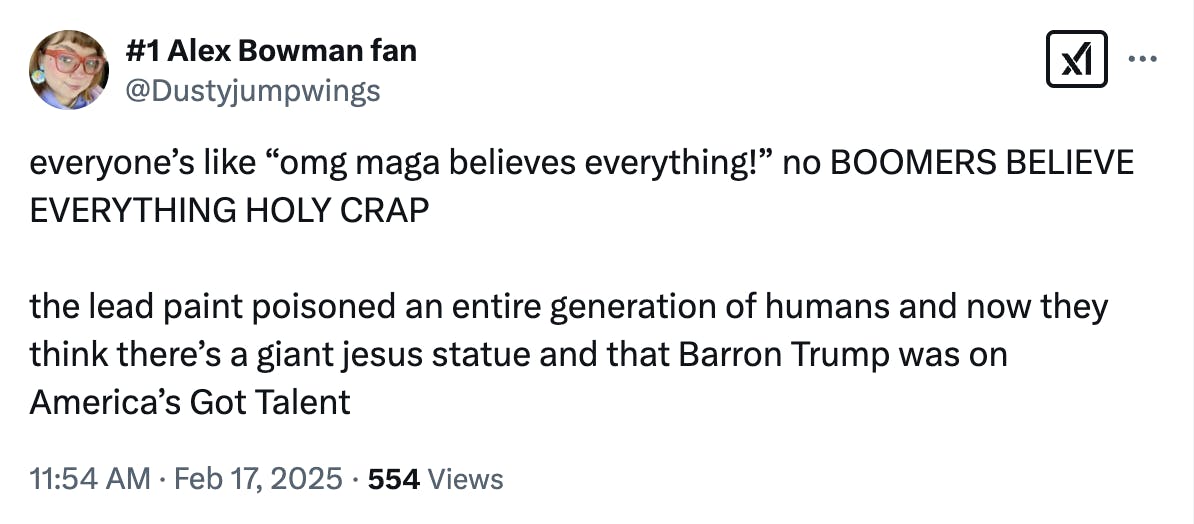 Boomers are falling for AI deepfakes of Barron Trump singing on