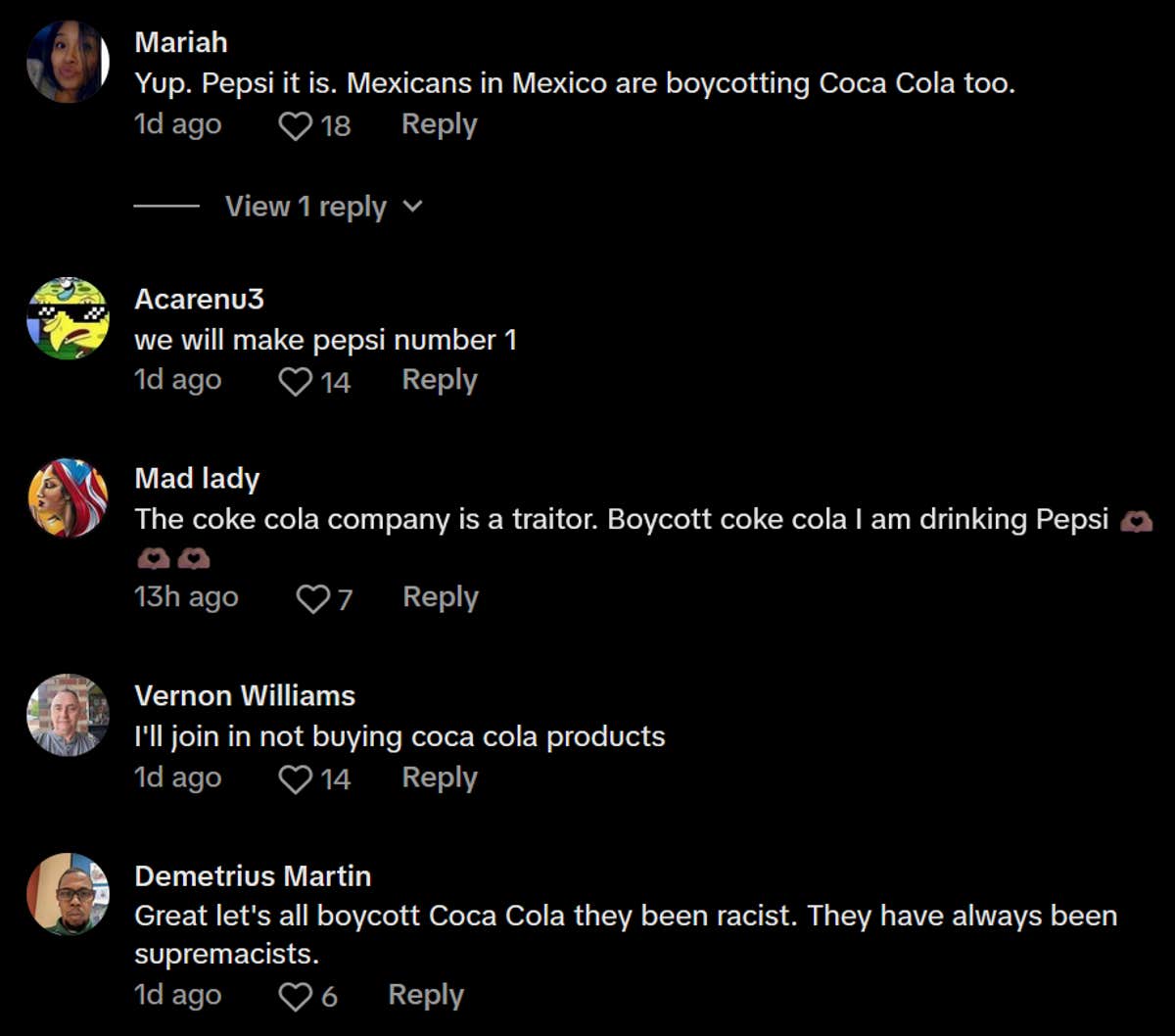 Latinos are boycotting coca cola over ice rumors