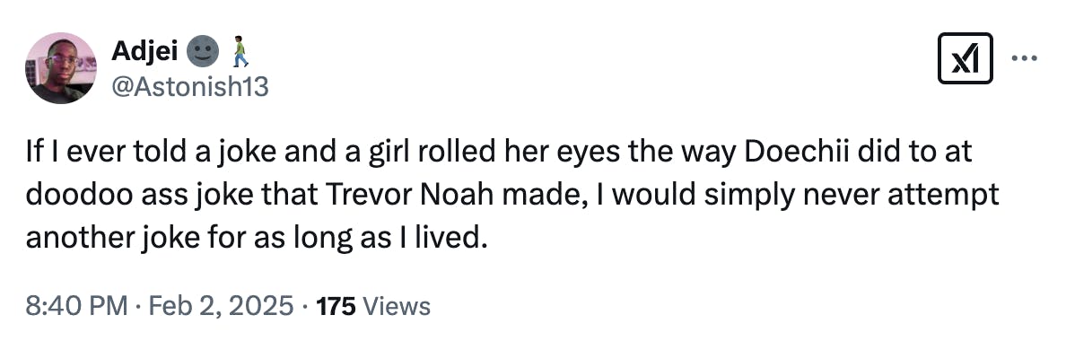 doechii rolls eyes trevor noah