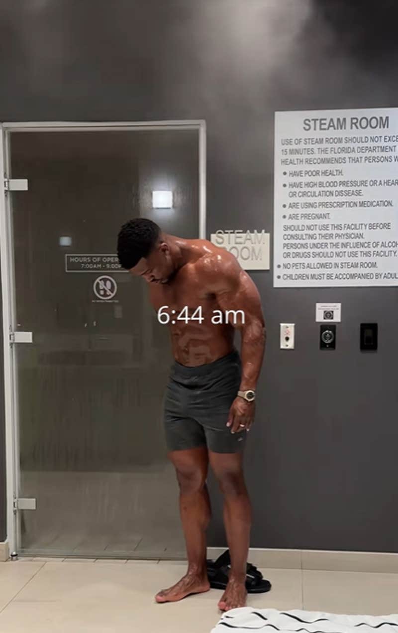 Fitness influencer Ashton Hall just posted a new morning routine ...