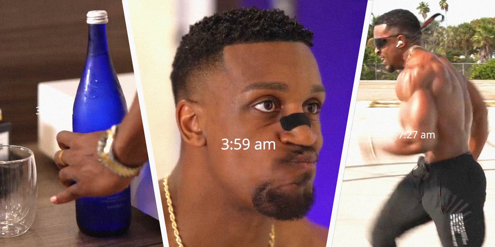 Fitness influencer Ashton Hall just posted a new morning routine ...