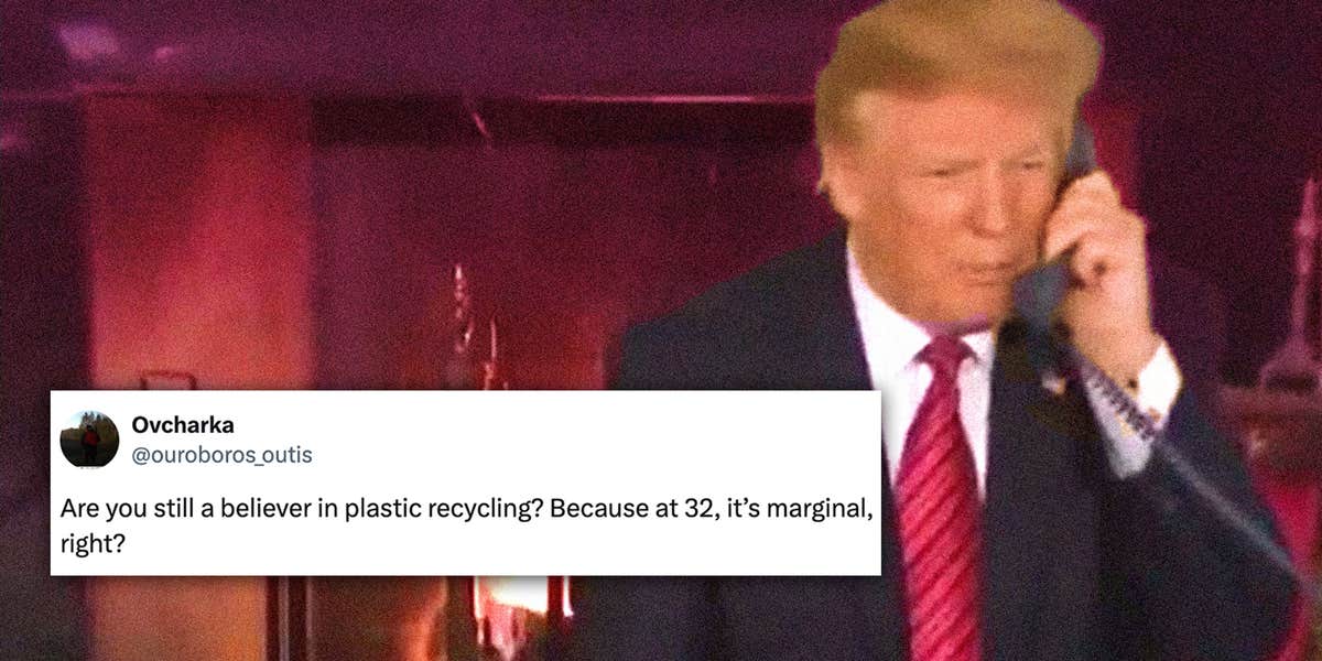 ‘Because at 7 it’s marginal right’: how a Trump quote became a viral meme