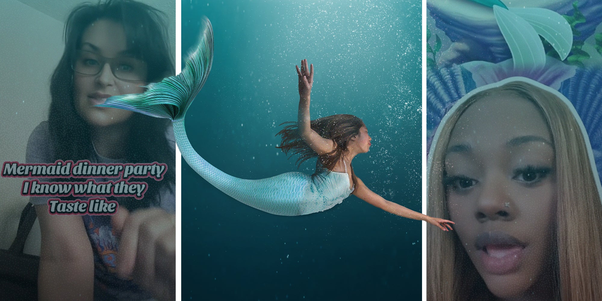 Tiktokers share information about people eating Mermaids