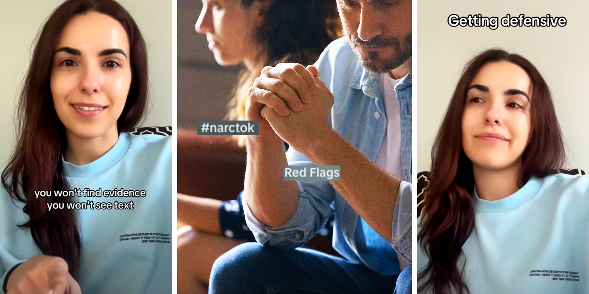 Couples in distress from relationship issues while women gives advice