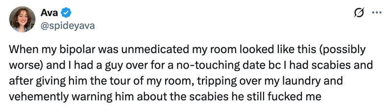 Woman's 'No Touching Scabies Date' Goes Viral On X