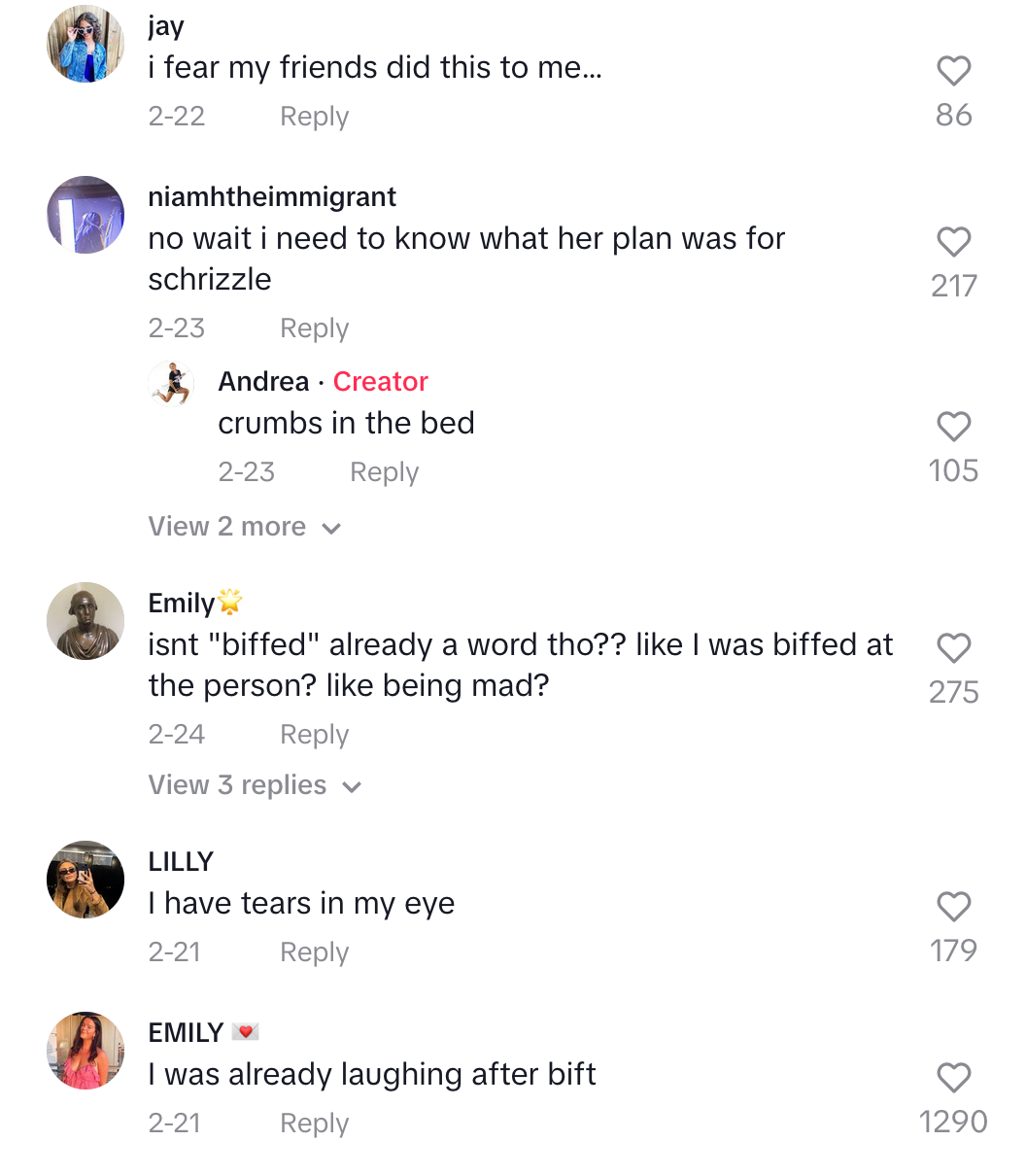 Positive reactions fake words trend