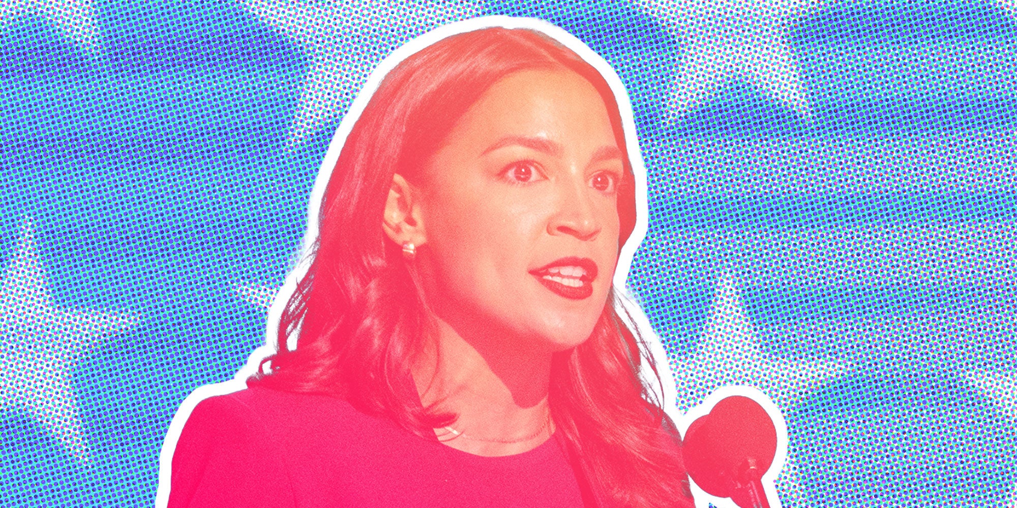 Photo collage of AOC