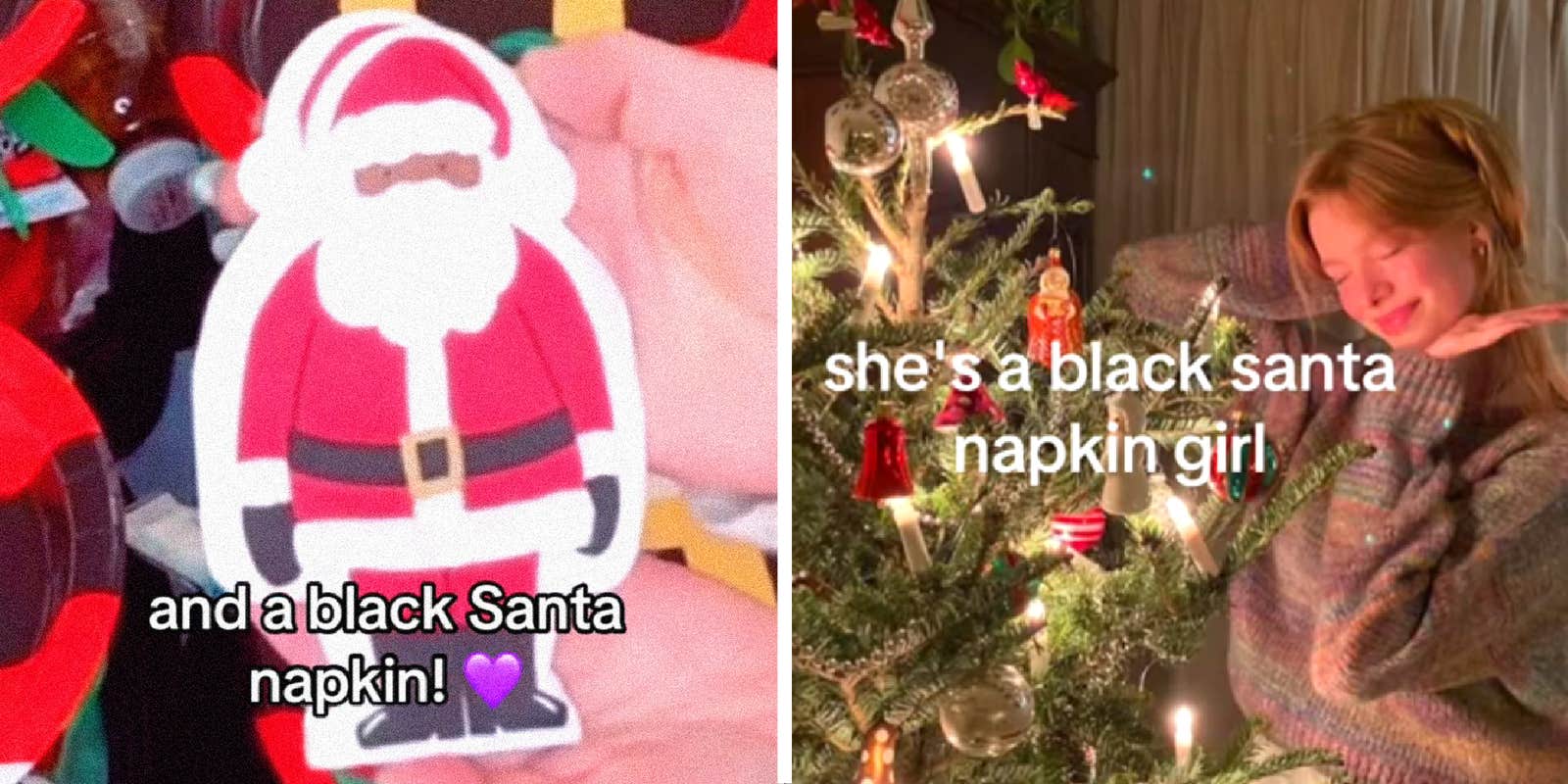 How the Dougherty Dozen's Black Santa Napkin became a TikTok meme