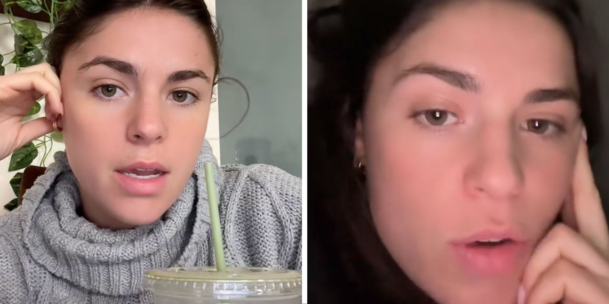 Two side-by-side screenshots of Tiktok user @martinifeeny.