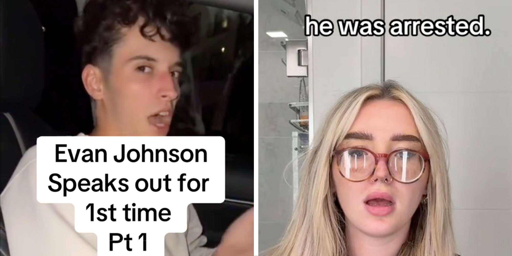 Why are the Assault Allegations Against Evan Johnson?