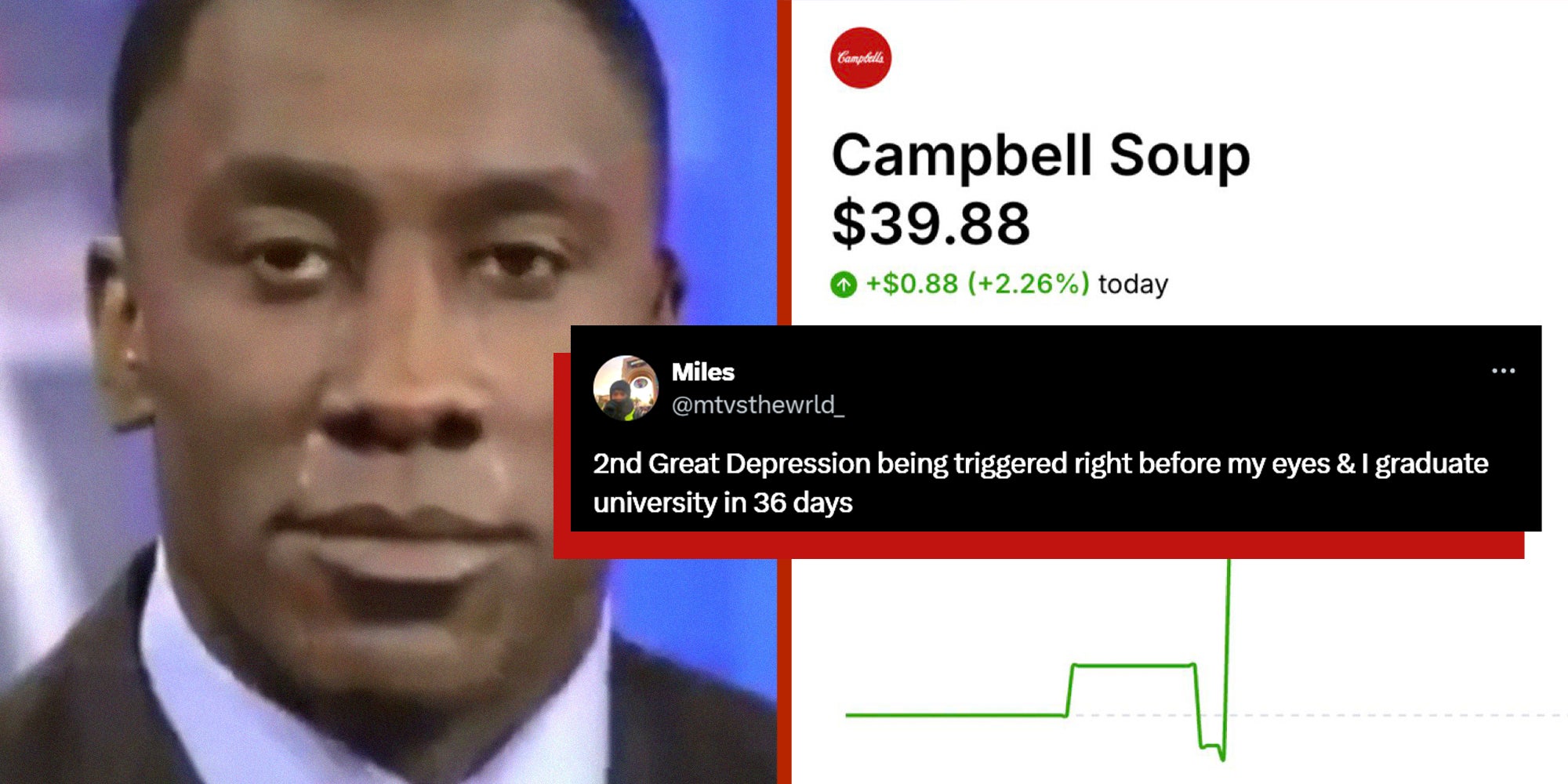 people are joking about 2nd great depression on X (Twitter)