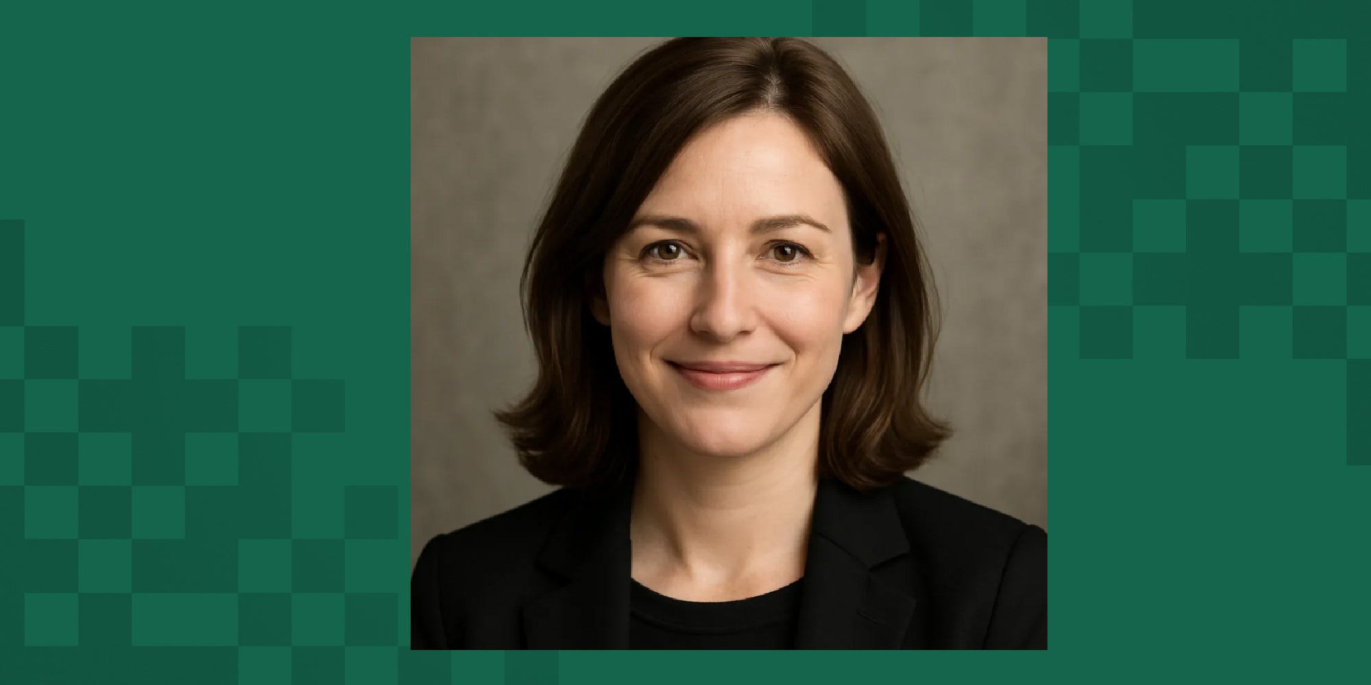 an AI-generated image of a headshot for an AI.