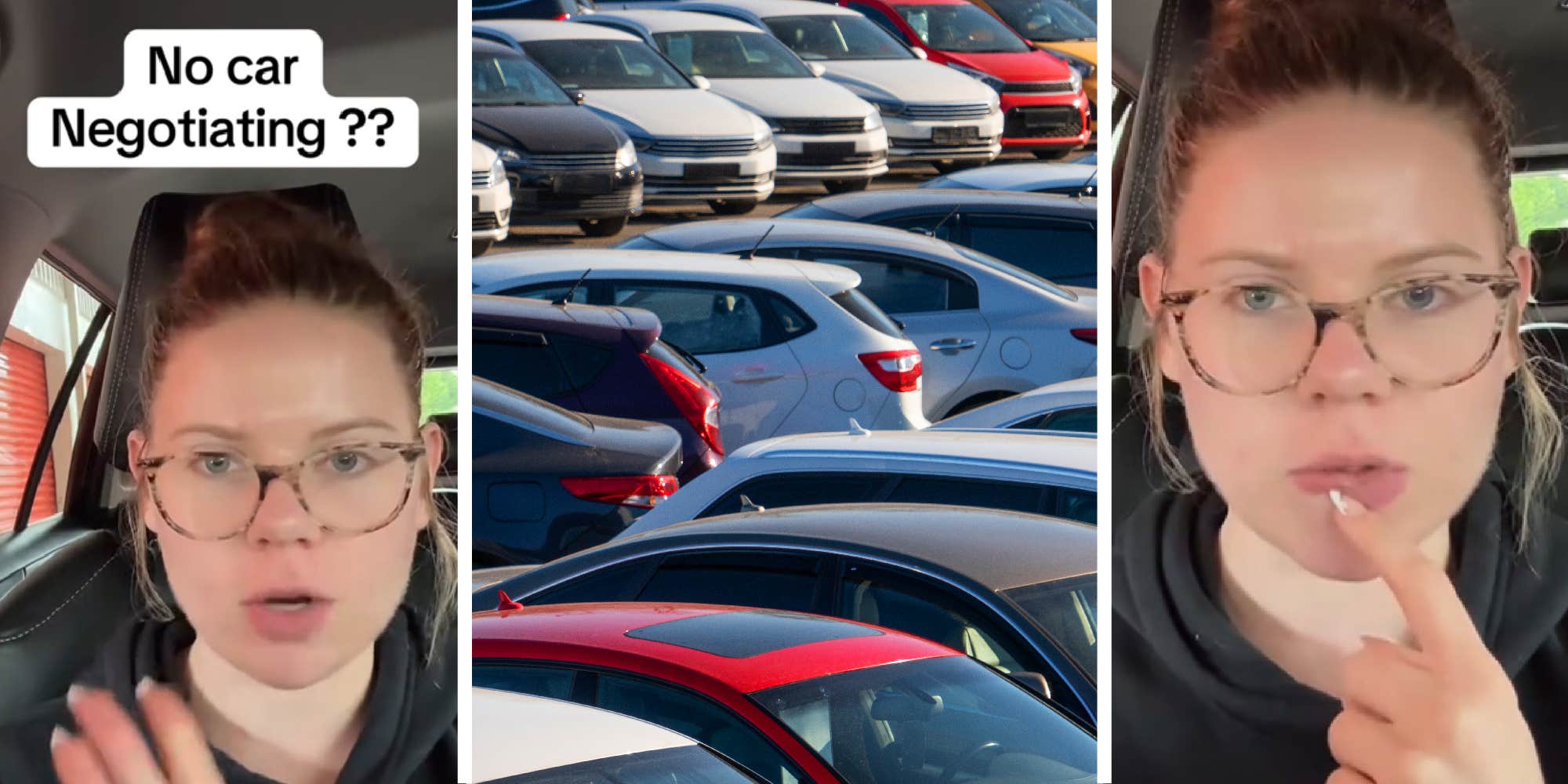 “I feel like that’s a lie”: Woman goes to 4 different car dealerships. They all tell her they aren’t allowed to negotiate