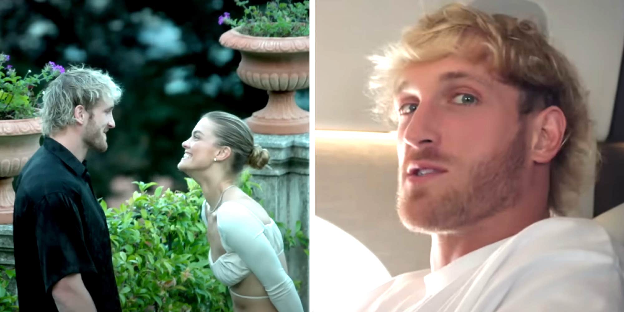 "I don't want to go to your wedding": Logan Paul is inviting one lucky fan to his multi-million-dollar wedding to fiancée Nina Agdal