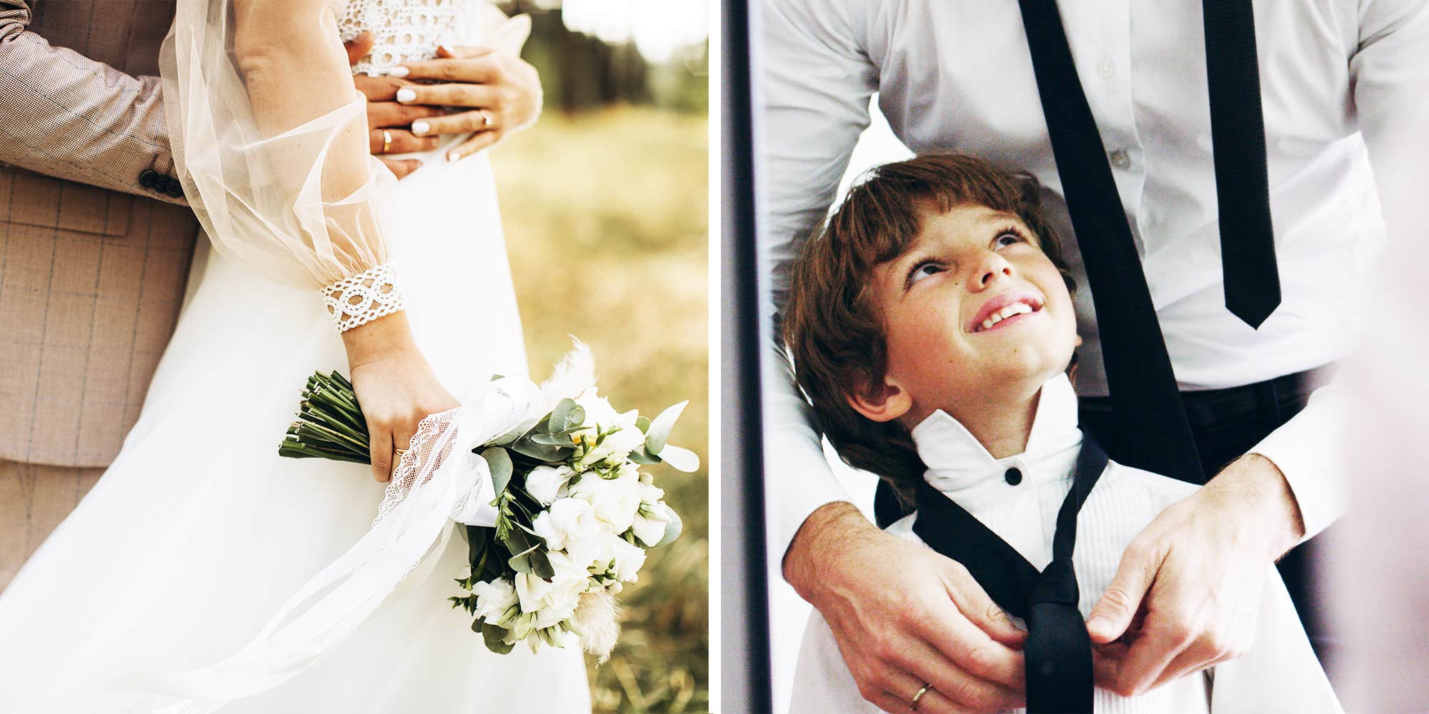 Woman says her kids are not allowed at wedding. Then she gets there and sees other people's kids