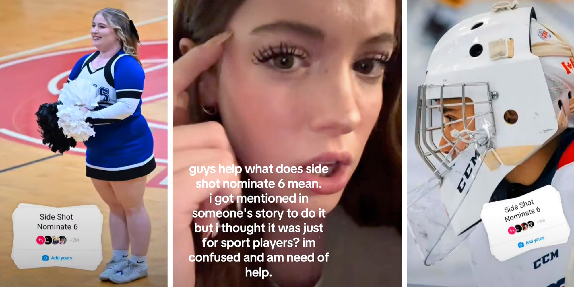 The ‘Side Shot Nominate 6’ trend is taking over Instagram—here’s what ...