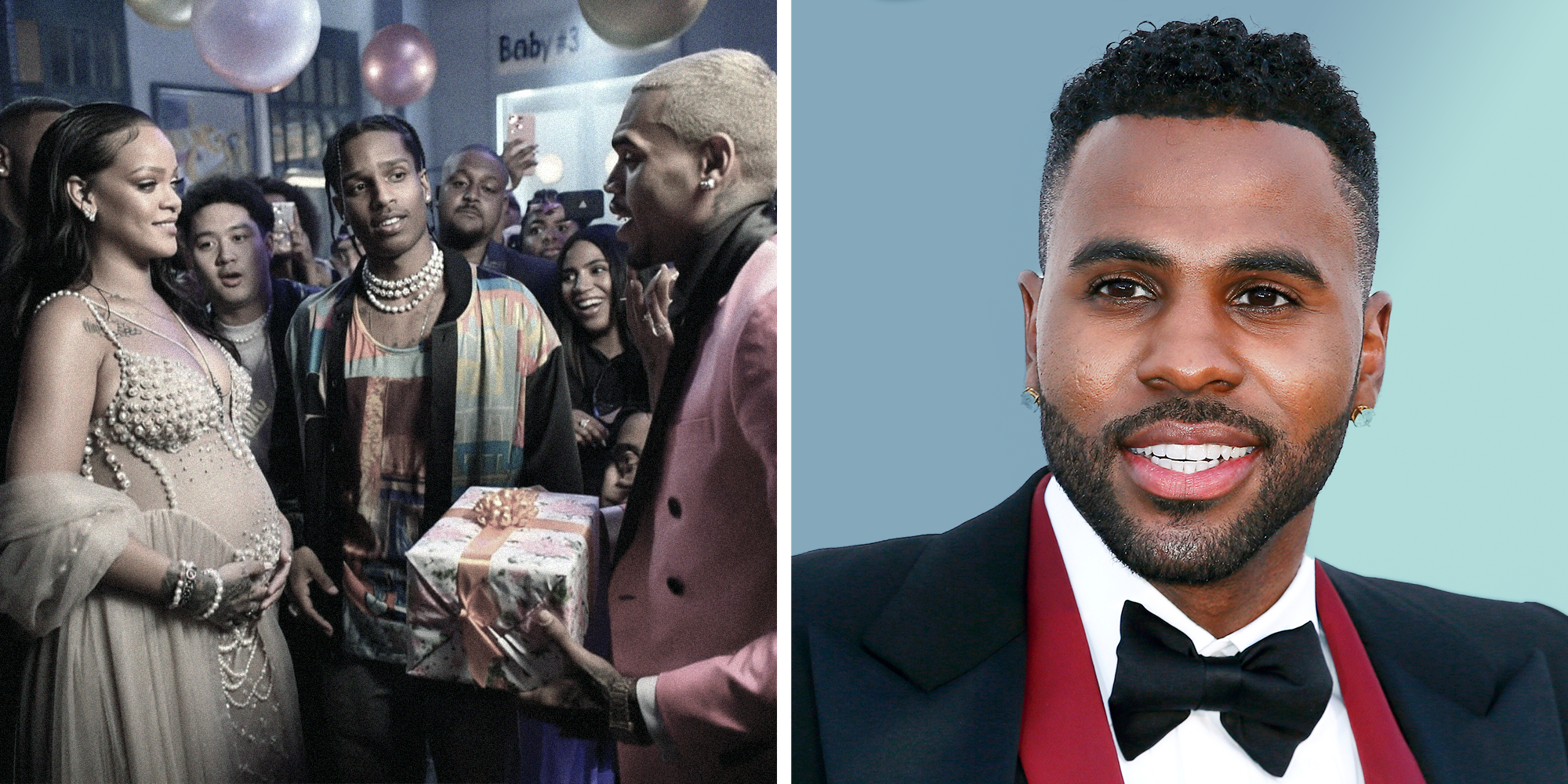 jason derulo posts rihanna chris brown image
