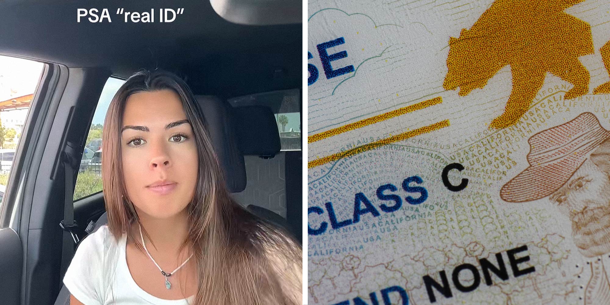 Woman spends 3 hours in line to get REAL ID. Then takes a look at her old one