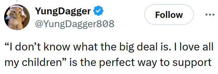 Robert De Niro trans daughter tweet reading ''I don’t know what the big deal is. I love all my children' is the perfect way to support'