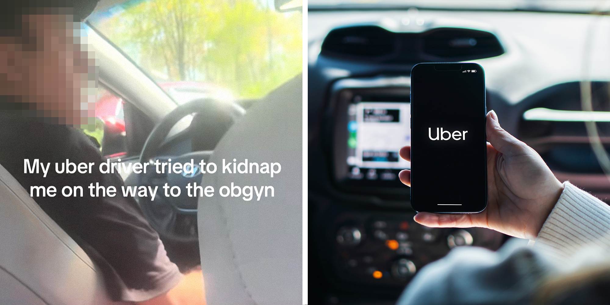 woman alleges uber driver kidnapped her