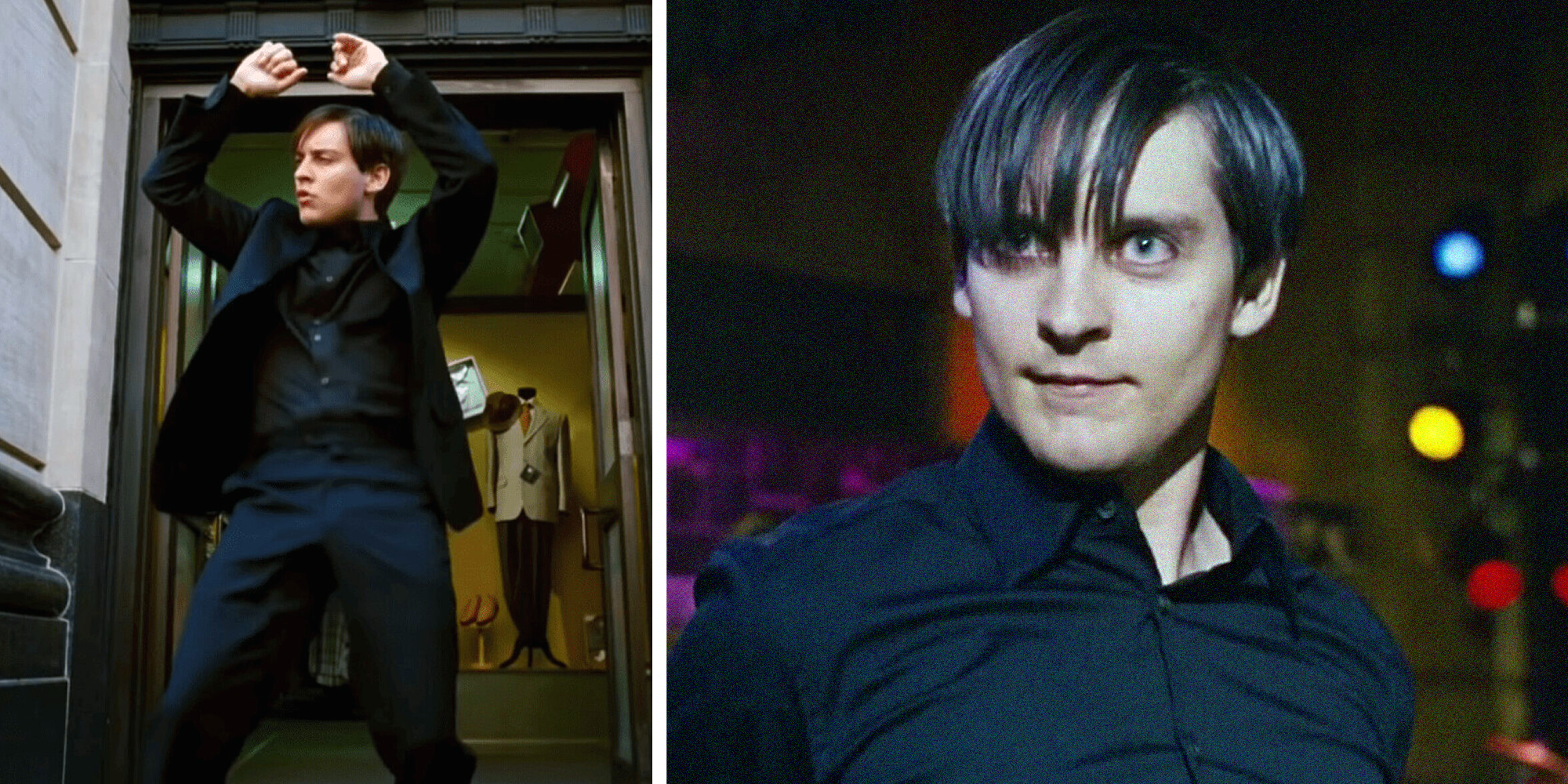 Bully Maguire aka emo tobey maguire in spiderman