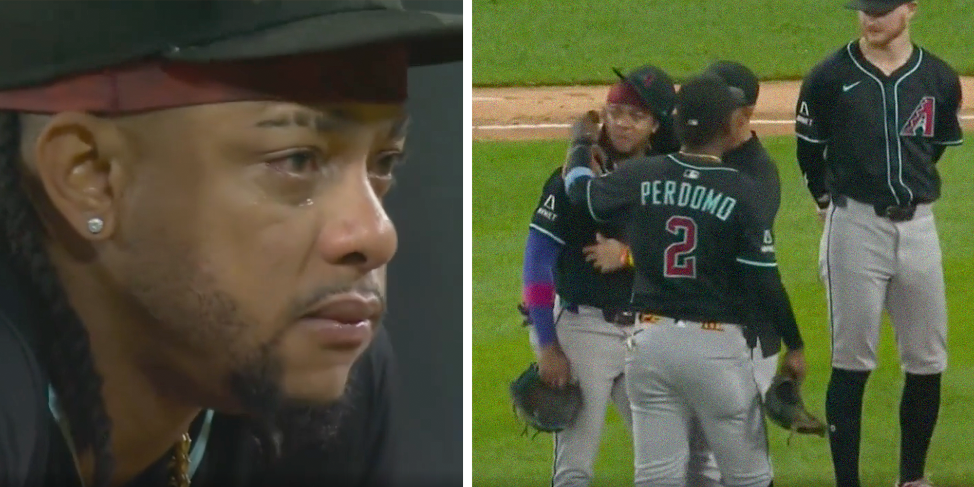 Ketel Marte Crying Baseball Arizona Diamondbacks
