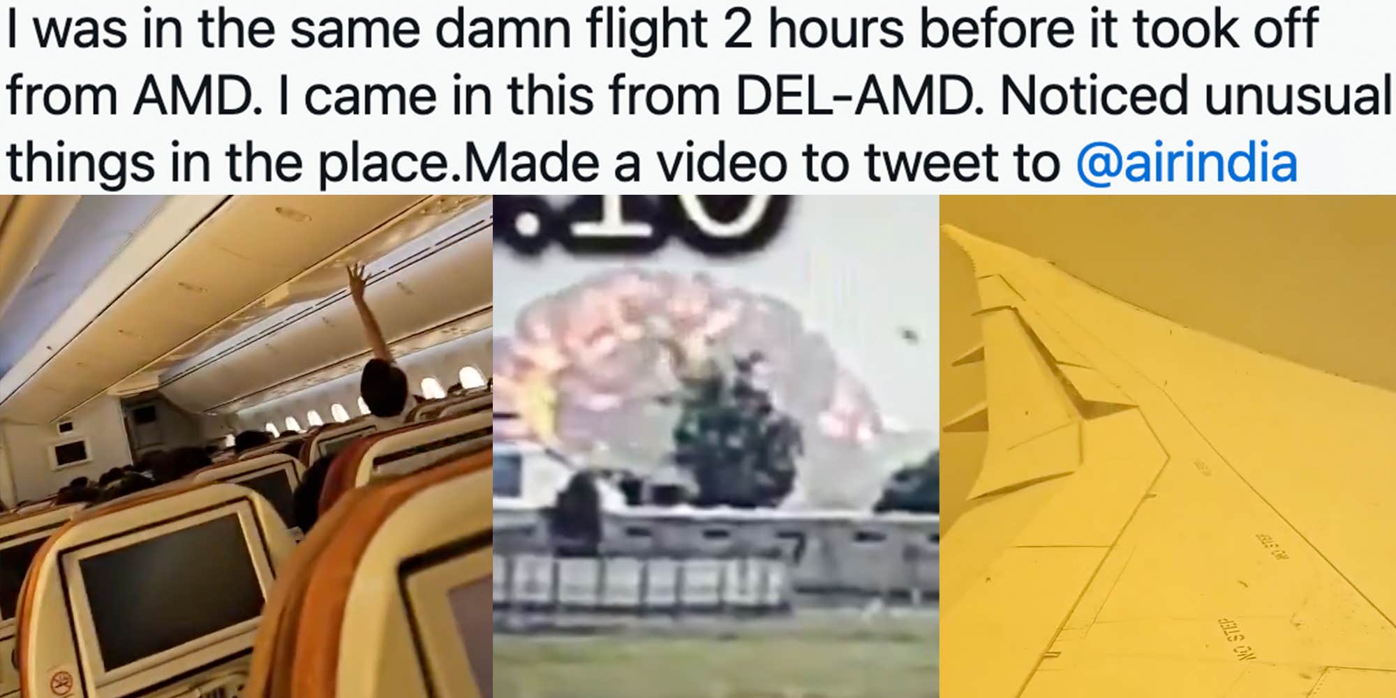 "Nothing is working": Man films Air India Boeing tech issues hours before plane crashed, killing more than 240