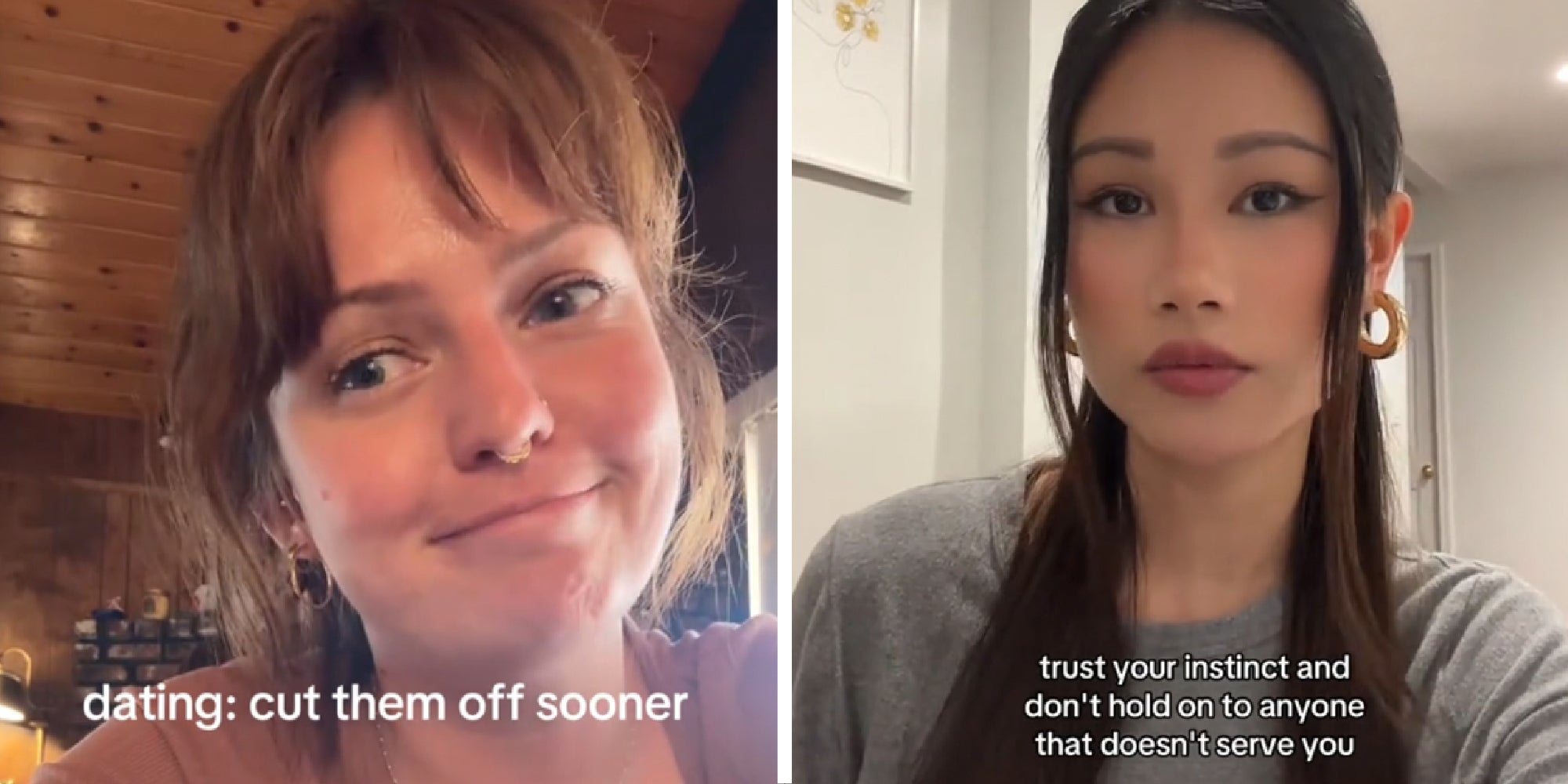 2 panel image: of people explaining the concept.