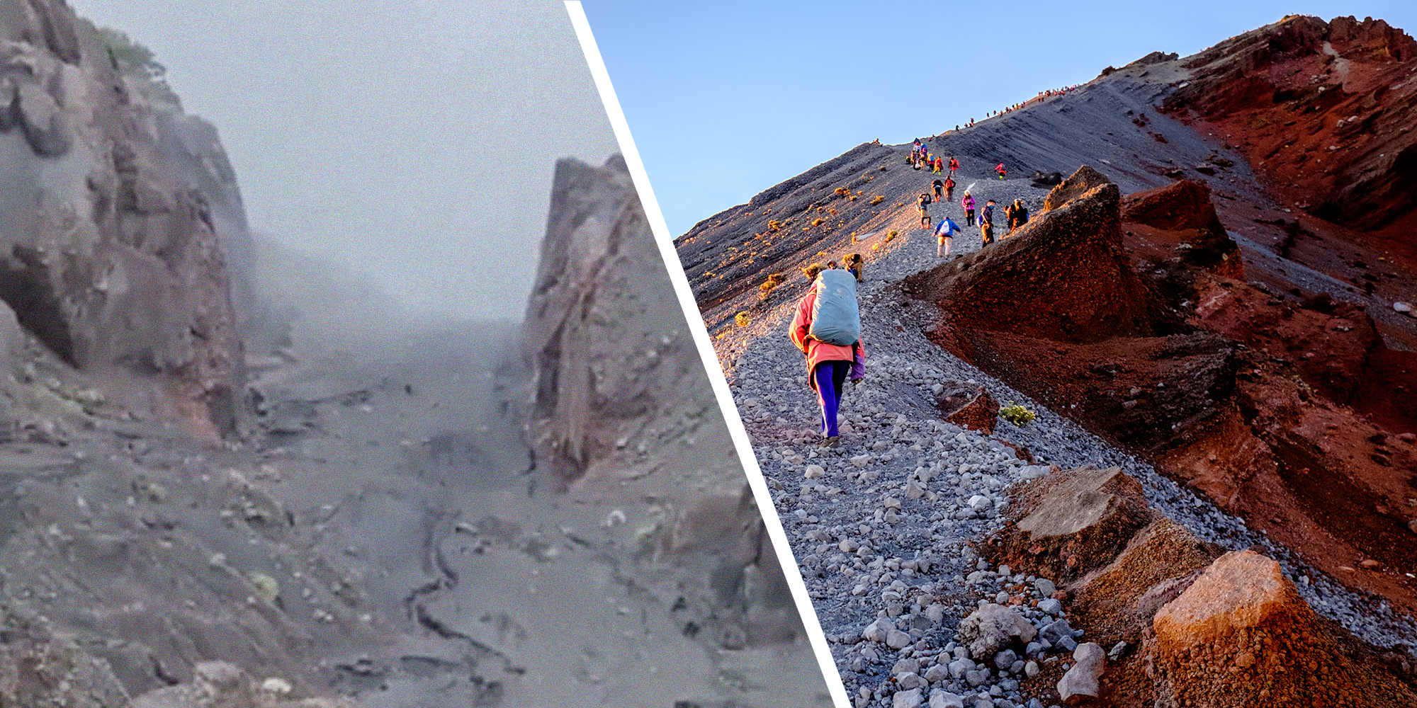 juliana marins falls into mount rinjani