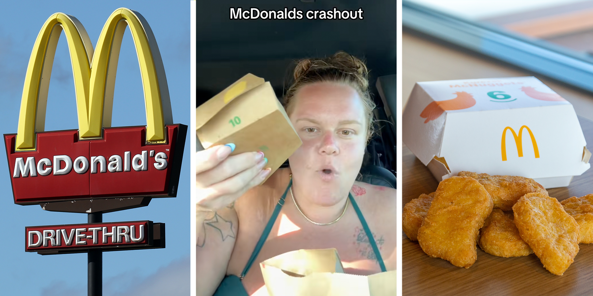 mcdonalds nugget crashout