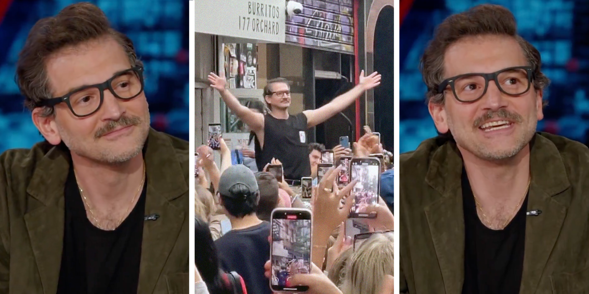 pedro pascal lookalike george daily show