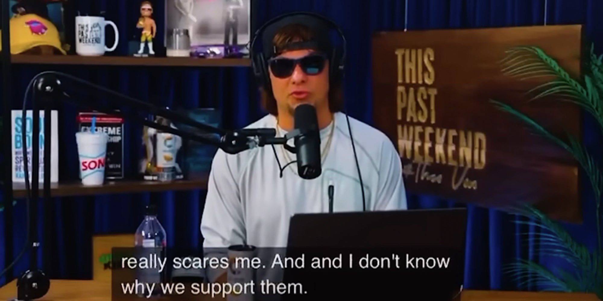 Theo Von speaking out against U.S. involvement in the Israel-Iran conflict