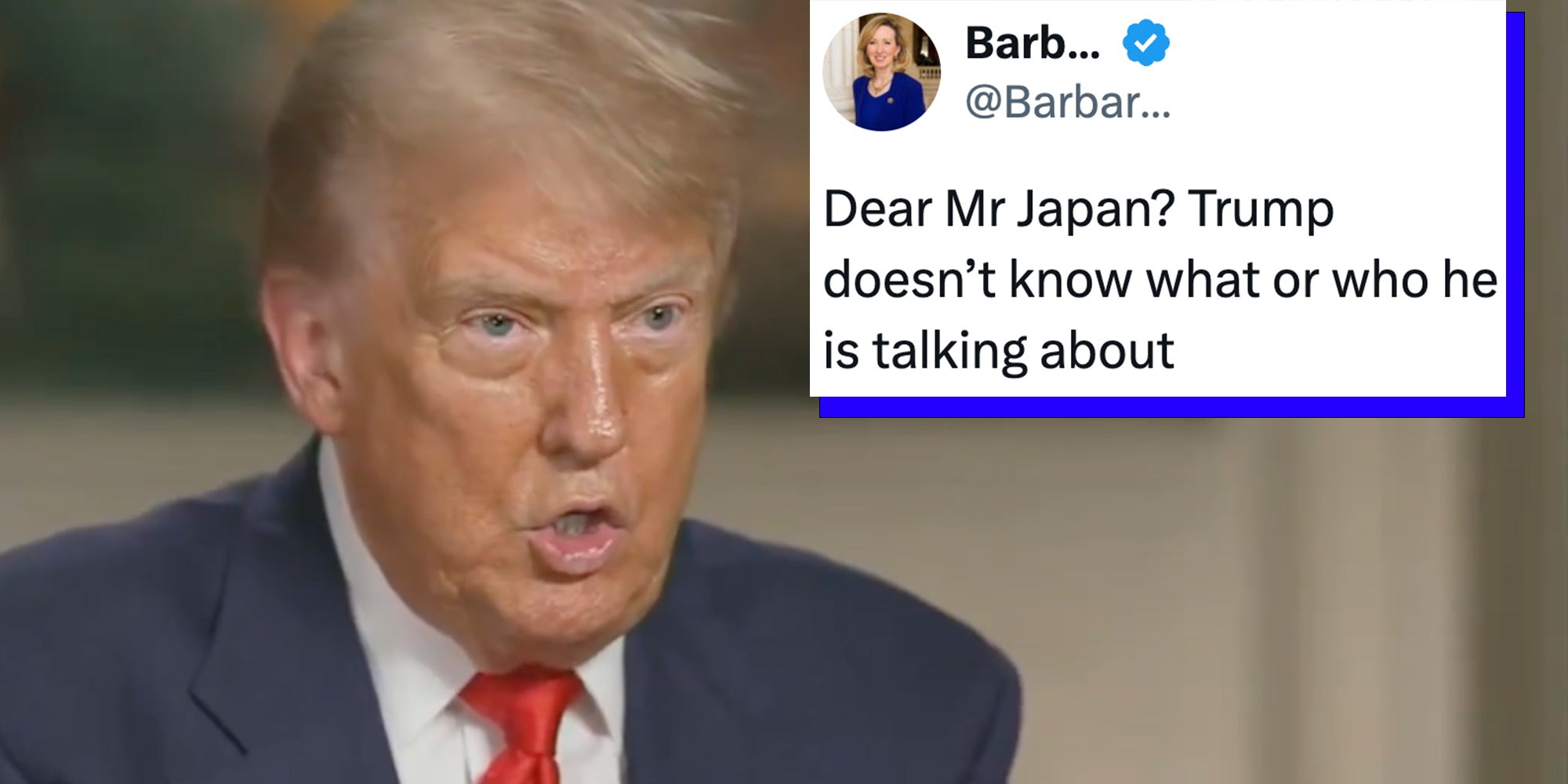 During a Fox News interview on June 29, 2025, President Donald Trump said he planned to send a tariff letter addressed to “Mr. Japan,”