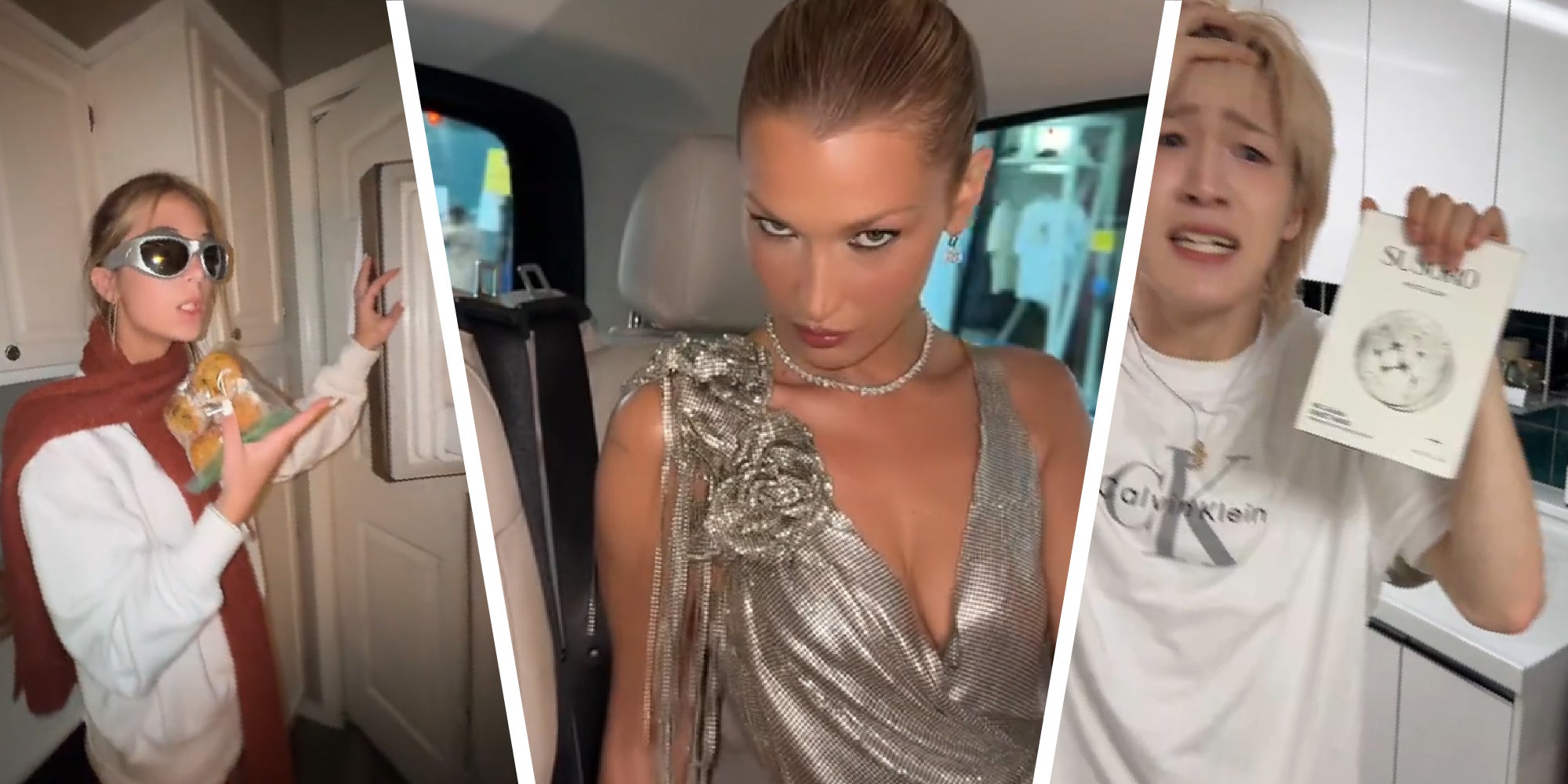 3 panel image showing examples of the trend.