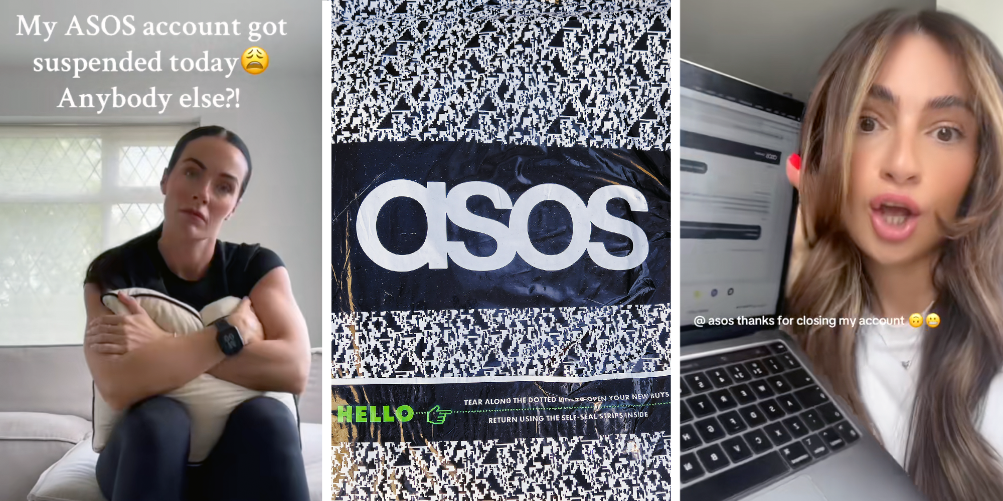 asos accounts closed