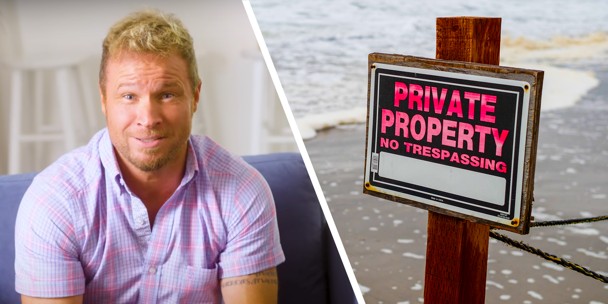 brian littrell private florida beach gulf of america