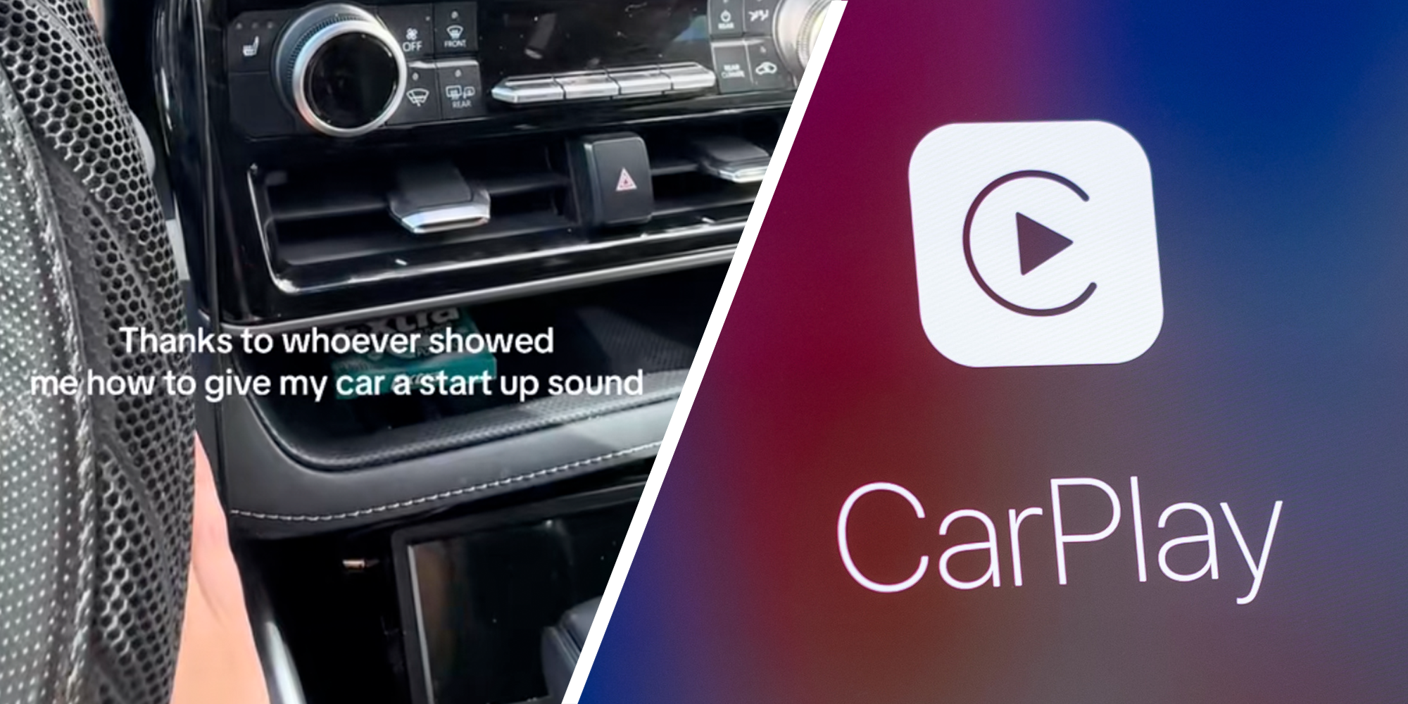 carplay startup sound