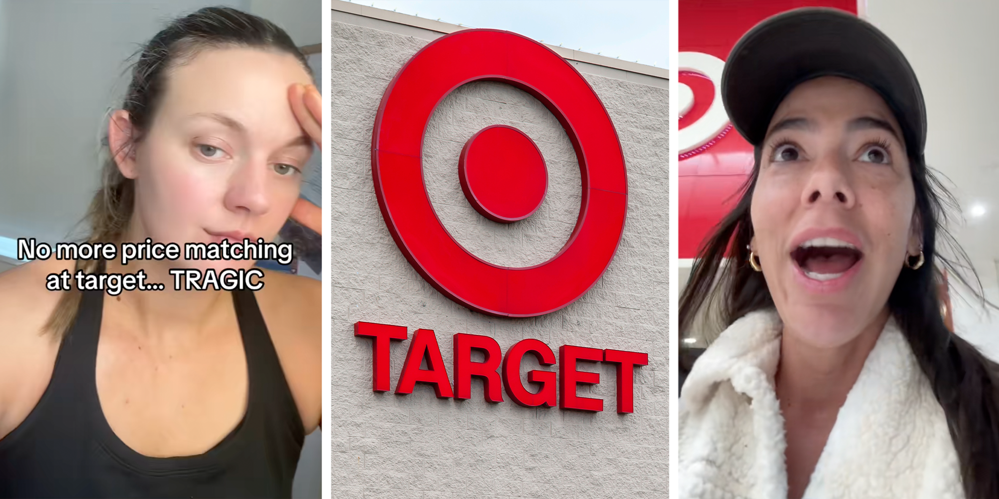 customers finding out target price matching discontinued
