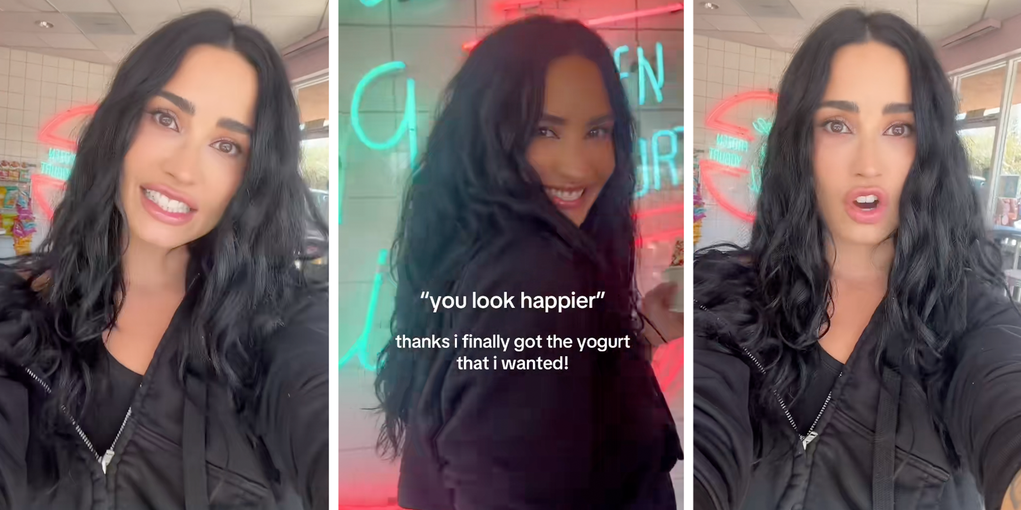 demi lovato bigg chill yogurt