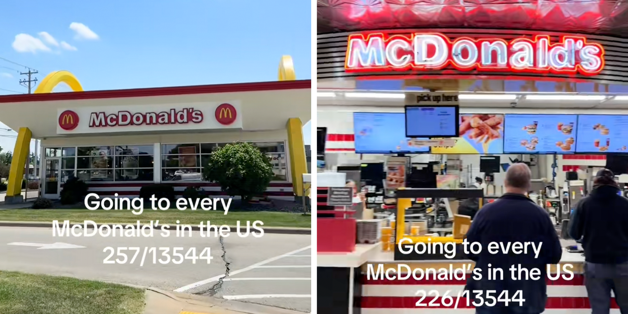 going to every mcdonalds in the us tiktok