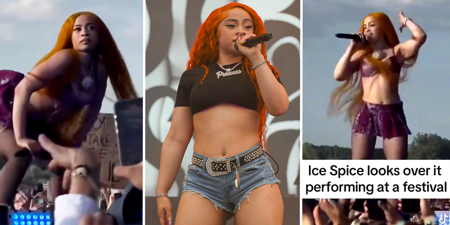 ice spice twerk fail