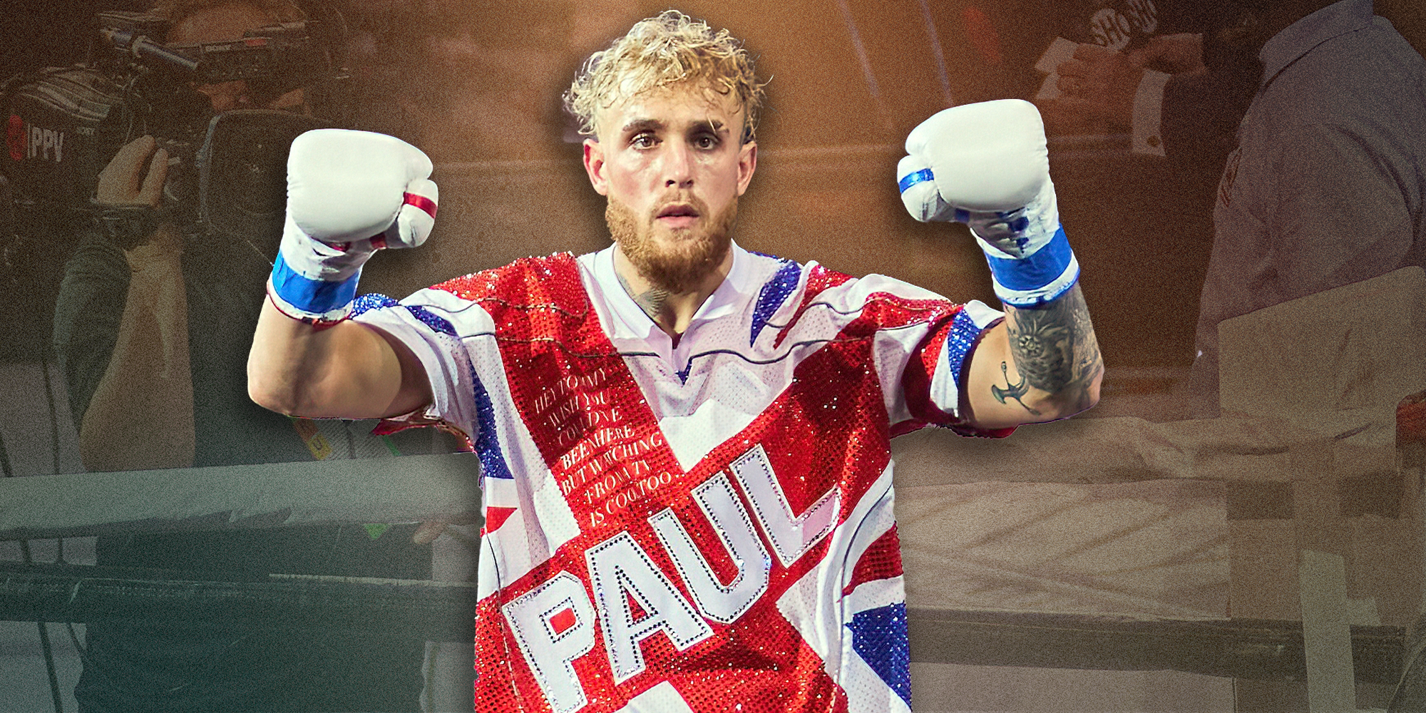 jake paul in the boxing ring