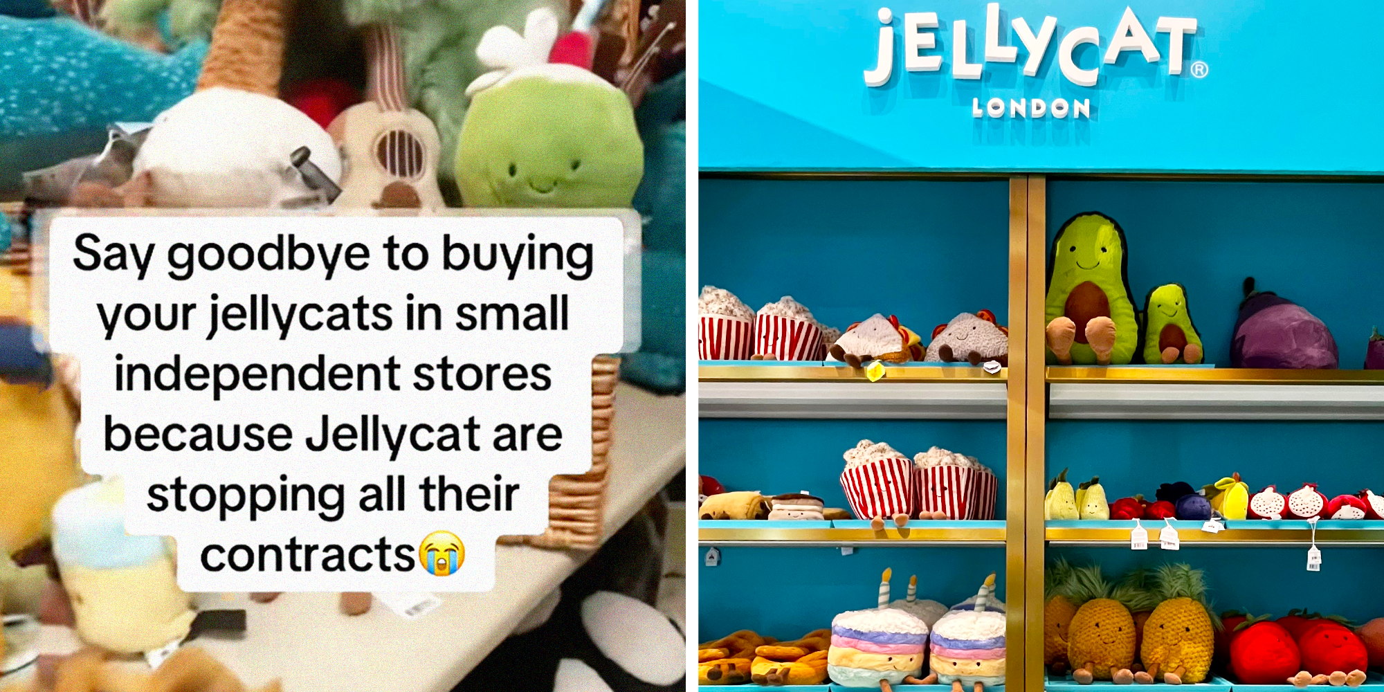 pictures of stuffed animals - jellycat pulled from small independent stores