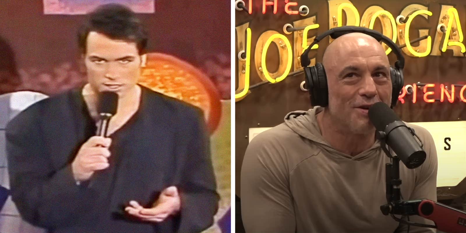 Joe Rogan Clips Clip of Joe Rogan's '90s Standup Comedy Routine Goes Viral